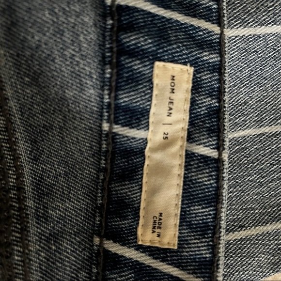 PacSun Window Pane Mom Jeans 25 - Picture 10 of 11